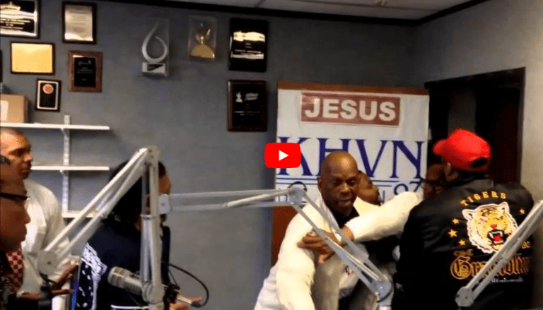 Fight Breaks out at Gospel Radio Station