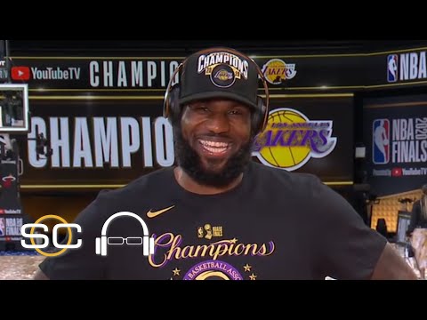 LeBron James talks winning NBA title with Lakers | SC with SVP
