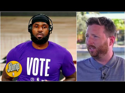 LeBron says he'll 'double-down, if not triple-down' on social justice efforts - McMenamin | The Jump