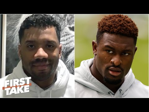 Russell Wilson on working with ‘clutch’ WR DK Metcalf & new ‘DangerTalk’ podcast | First Take