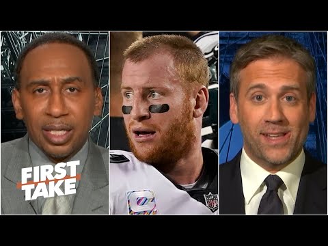 Should the Eagles give up on Carson Wentz? Stephen A. & Max debate | First Take