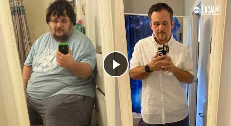 Man Unrecognizable After Losing 285 Pounds, Uses TikTok to Stay Motivated and to Keep Weight Off