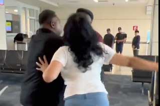 Woman Slaps Spirit Airlines Employee, Employee Attacks Her Back (video)