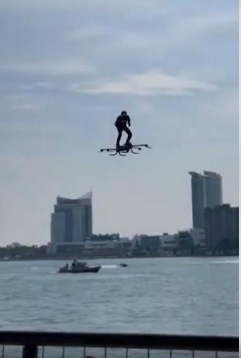 photo of hoverboard rider