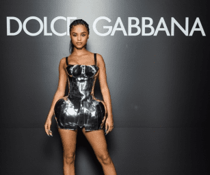 Tyla stuns at Dolce & Gabbana show & party