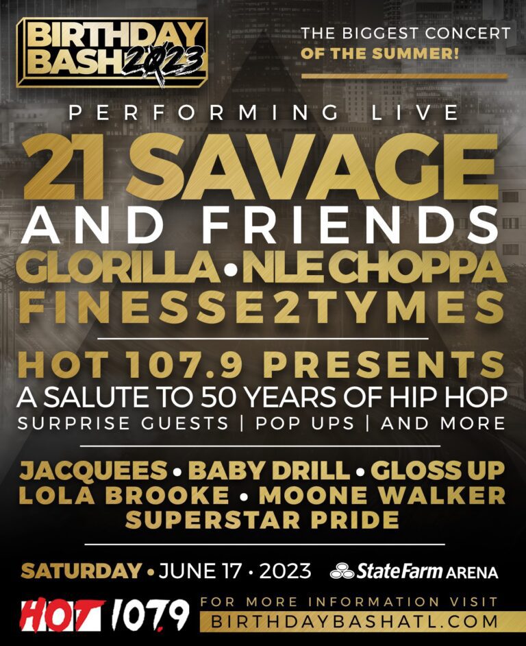 HOT 107.9’s Birthday Bash ATL Announces Lineup Including 21 Savage