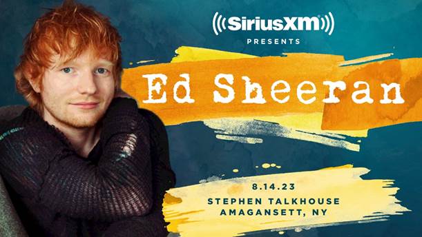 Ed Sheeran Offers Fans Exclusive Private Show with SiriusXM