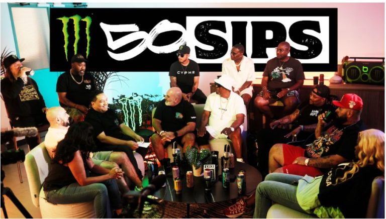 Hip-Hop Legends Celebrate 50th Anniversary with “50 Sips” (Video)