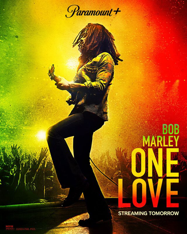 Bob Marley: One Love Available To Stream, Beginning April 12 On Paramount+